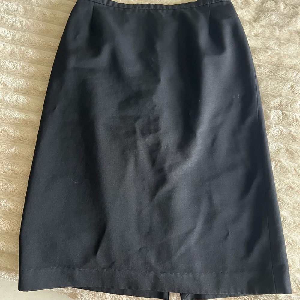 Wolford Black Pencil Skirt Knee-Length Work